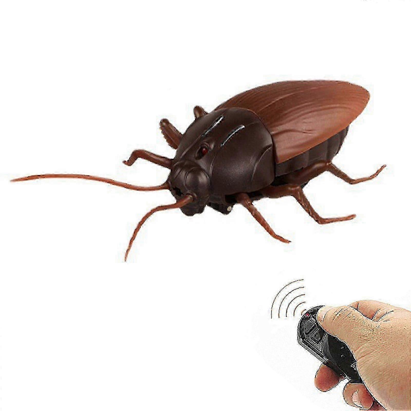 Electronic Remote Control Cockroach Toy Multicolor Novelty Gift Home Decor