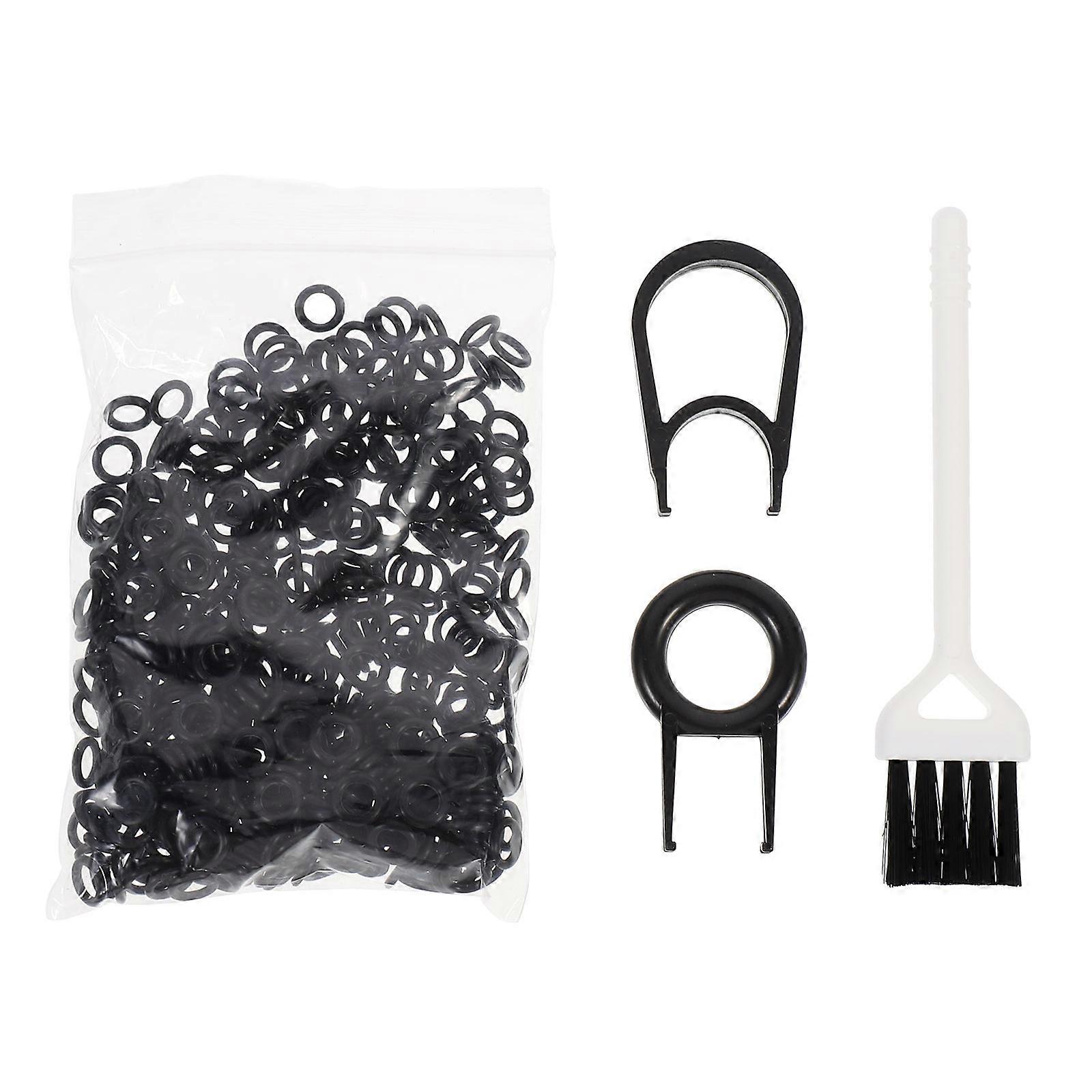 Anti-Static Cleaning Brush Tool Mechanical Keyboard Users Black 10.5x2.5cm Cleaning 1Set