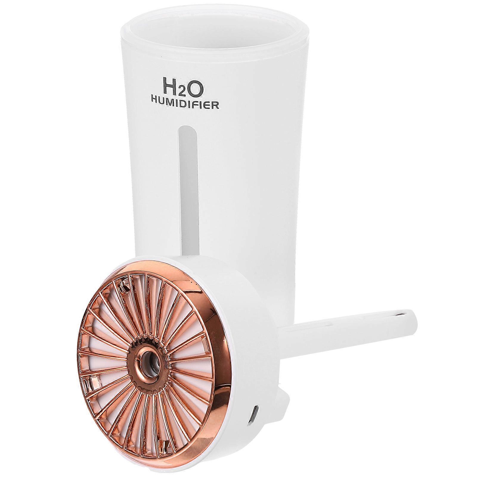Portable Mini Humidifier USB Charging for Home Car Office 1Pc White