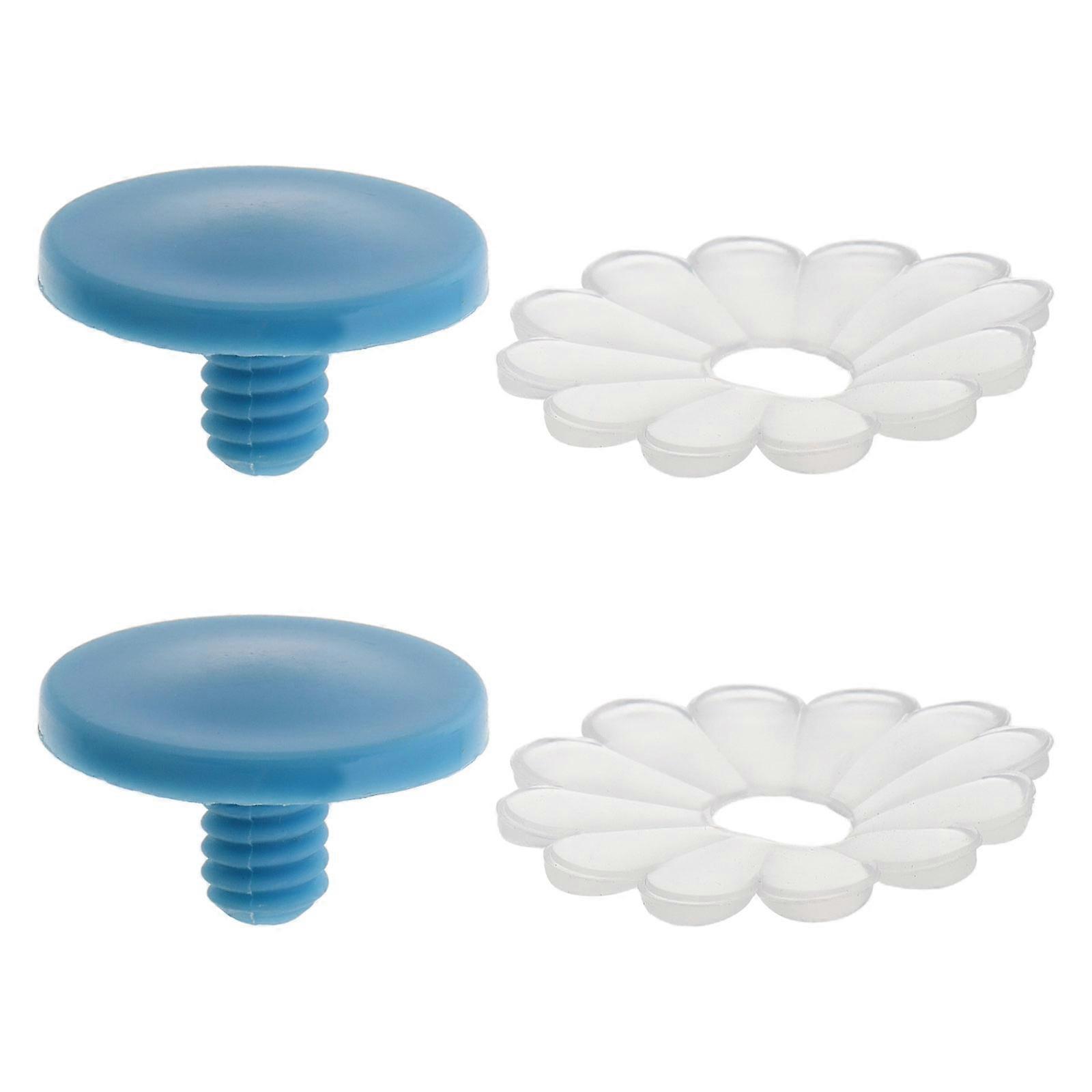 Umbrella Replacement Top Cover Protector Sky- .50X2.50X0.20CM Plastic Umbrella Tips 2 Sets