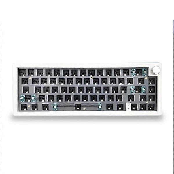 מכני מקלדת ערכת חם להחלפה bluetooth 2.4G אלחוטי RGB תאורה אחורית אטם מבנה מקלדת