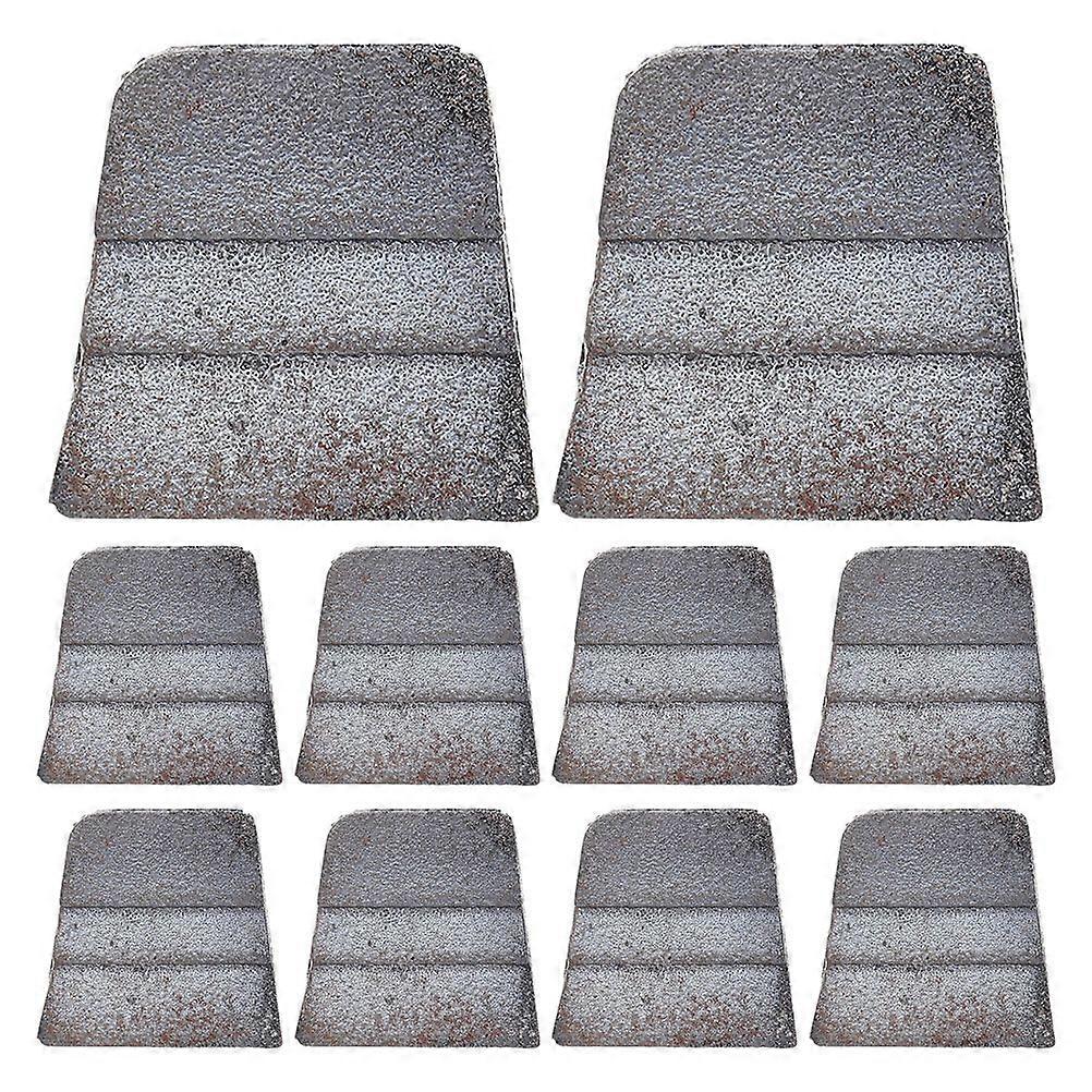 10pcs Axe Wedge: Iron Handle Wedges Hammer Fixing Accessory Replacement Repair Parts For For Claw Tool Hammer Sledge Axe Supplies