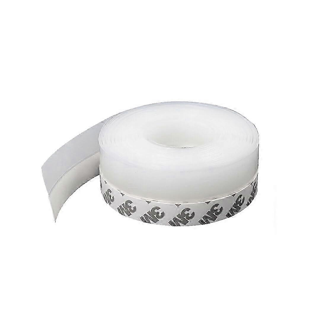 Transparent Sealing Strip for Draught Excluder and Soundproofing, Suitable for Various Uses, 5 M Length