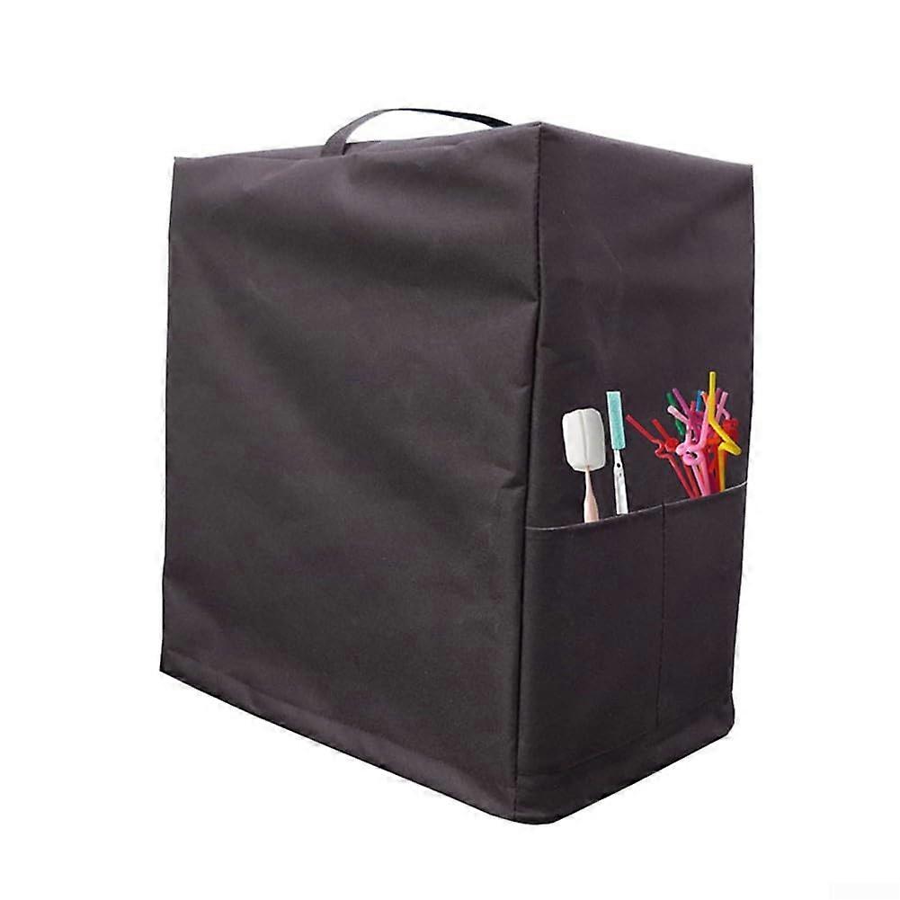 Collapsible Ice Cream Maker for Creami FS301 and NC701, Portable Design with Extra Comfort Side Pocket, 48x17x43 cm