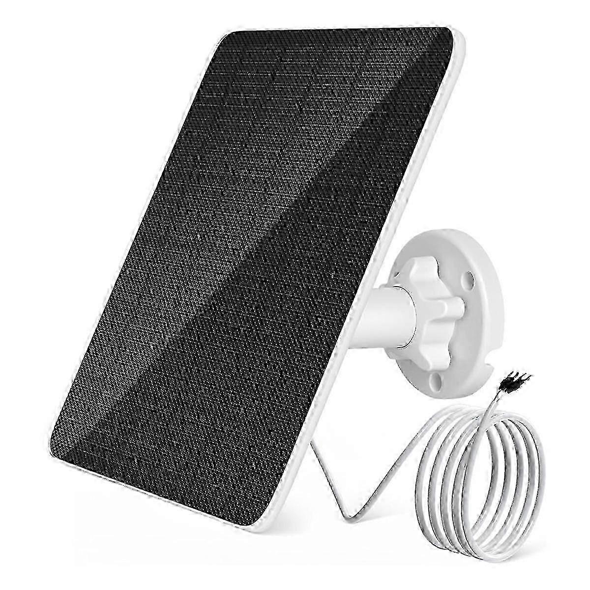 5W Solar Panel for Ring Doorbell 2/3/3+ - Black/White