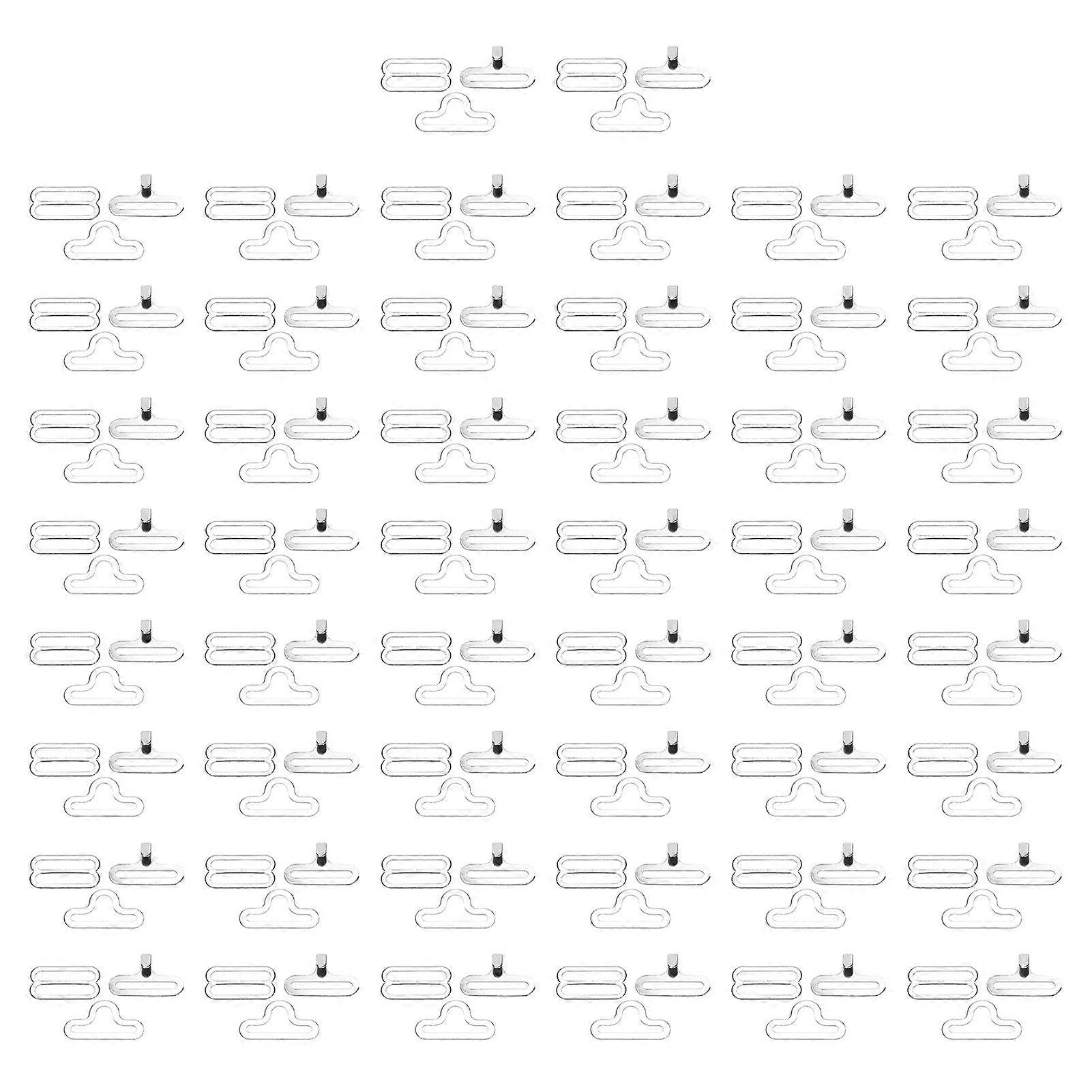 2025 Latest Model  50Sets Adjustable Clip Set Brass 8Shaped Mountain Shape