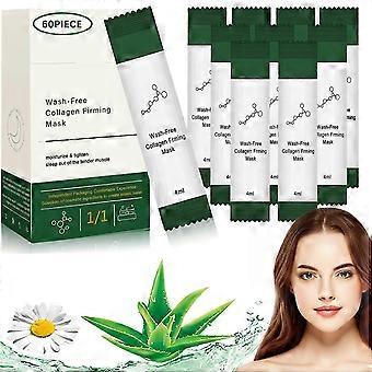 Pack de 60 Mascarilla Reafirmante de Colágeno Coreano, Mascarilla Reafirmante de Colágeno Coreano, Mascarilla de Colágeno, Mascarilla de Colágeno Coreano, Mascarillas Faciales Hidratantes Antiedad, Face Car