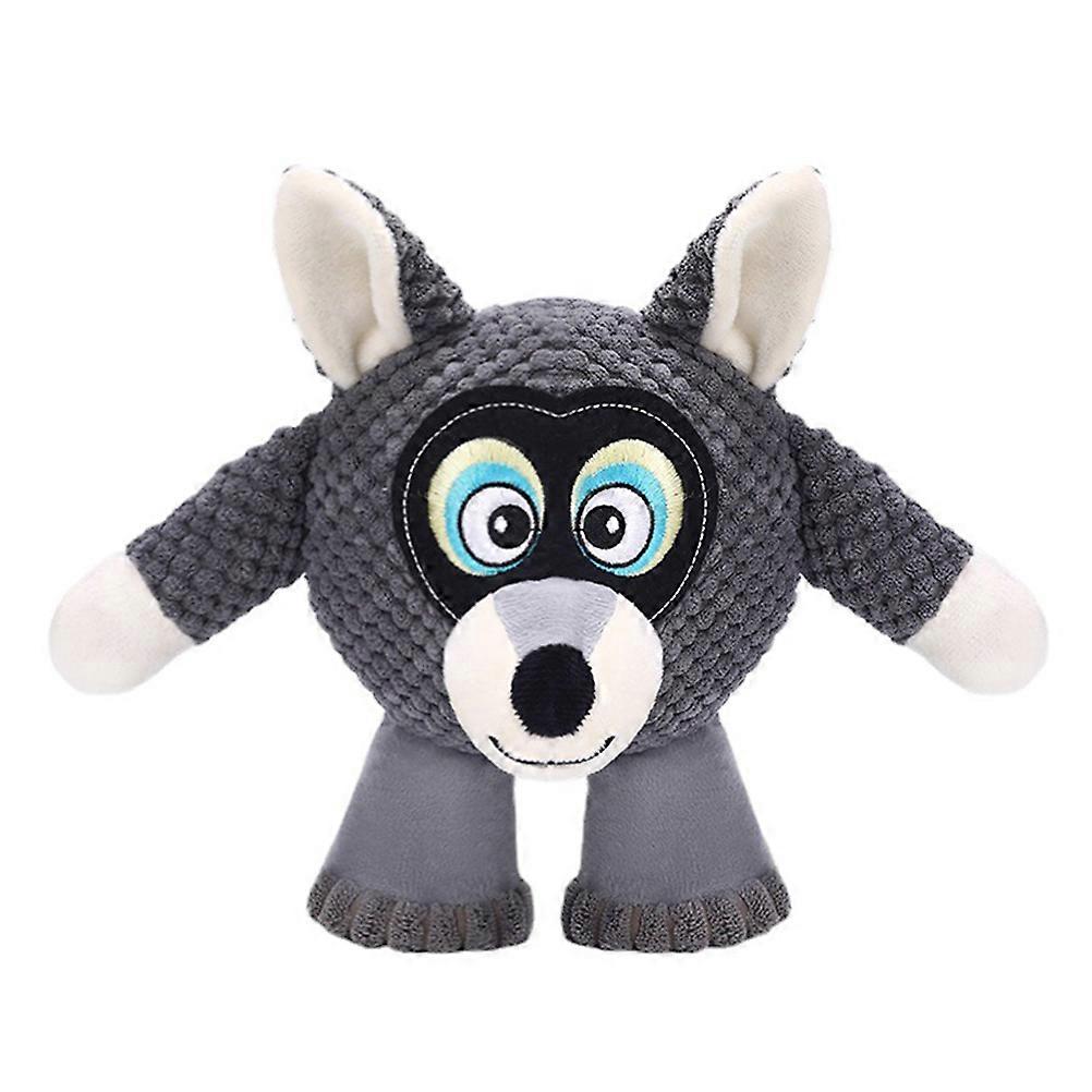 Puppy Teething Toys Freezable Adorable Molar Toy Pet Accessory Indoor Play Grey 28X21.5X12CM Teeth Cleaning 1Pack