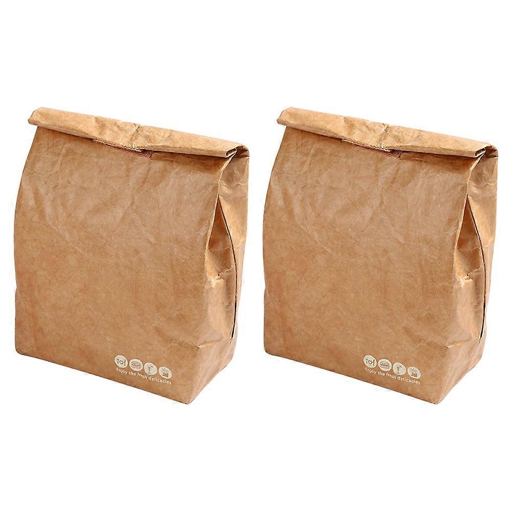 حقيبة تخزين بينتو حقيبة غداء مانعة للتسرب حقيبة غداء عمل السفر المدرسي الغداء كاكي 30 00X20 00X11 00 سم 2 قطعة