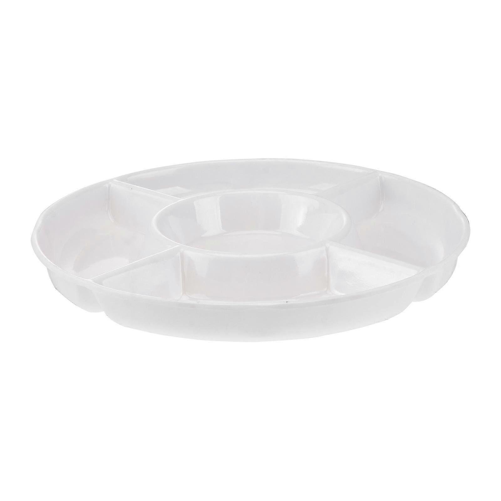 Ozone Compatible Sectioned Platter for Elegant Table Settings and Parties