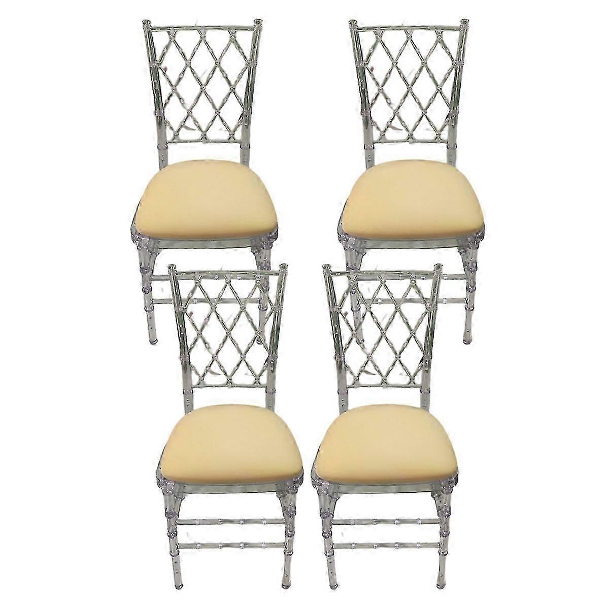 Transform Your Space With Clear Chiavari Chairs, The Ultimate In Comfort And Style For Every Setting, Featuring Quality Material And Impact Strength