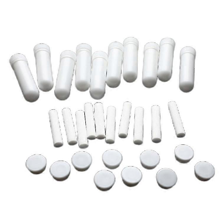 10Db inhalátor stift illóolaj aromaterápia fehér orr inhalátor csövek üres SHYTMV