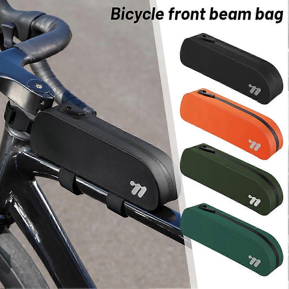 שחור (A) מידה אחת $ תיק אופניים West Rider תיק קרן קדמית שובר רוח תיק צינור עליון תיק הרים אופני כביש תיק רכיבה על אופניים תיק אופניים