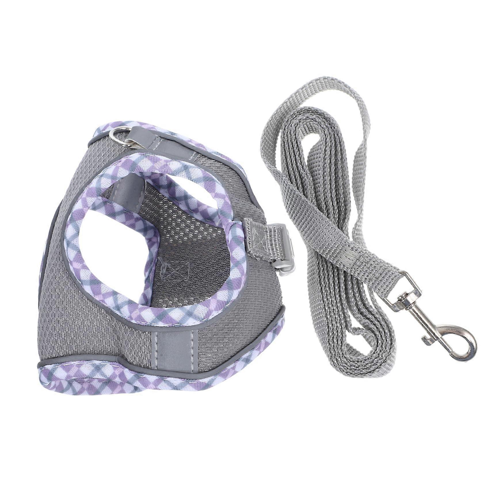 Kitten Harness and Leash Set, Adjustable Harness for Small Cats, Durable Material, Easy to Use, for Outdoor Activities