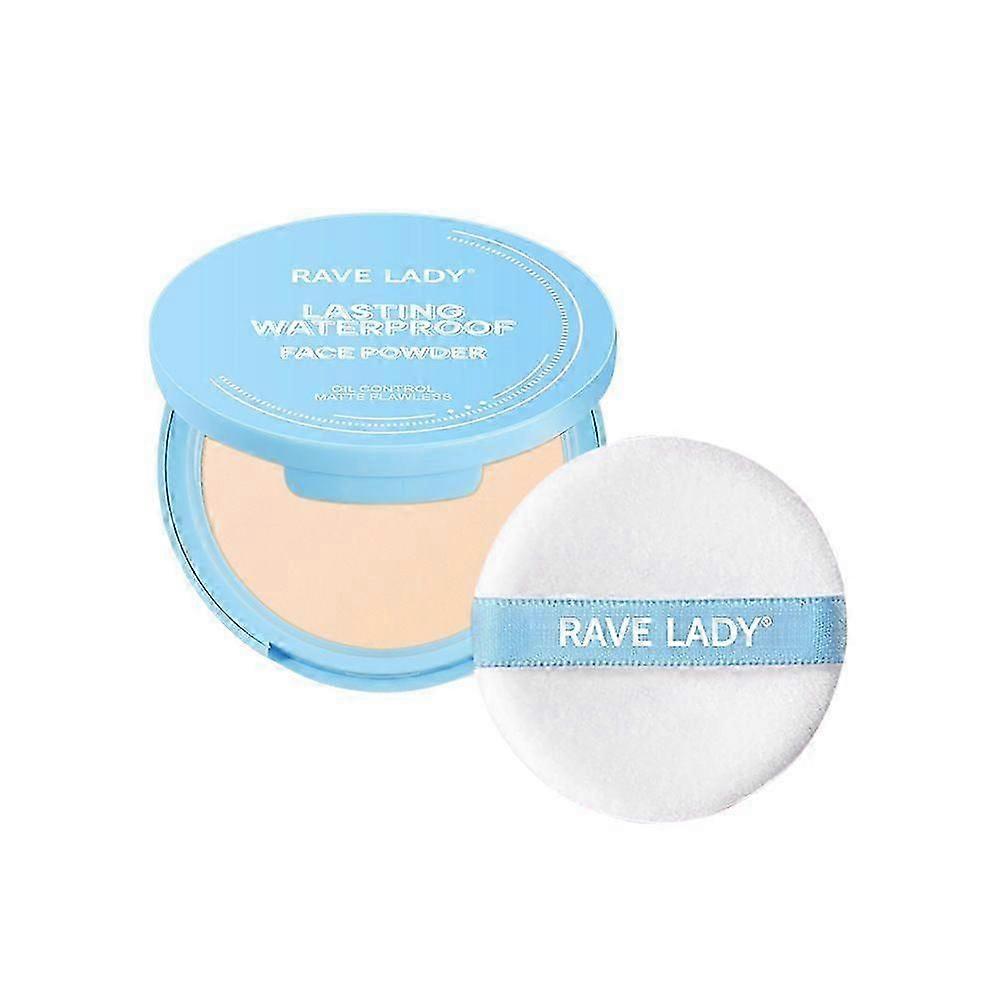 Oil Control Face Powder, Perfection Matte Compact Setting Powder, Long Lasting Waterproof Lightweight Finishing Powder, Smooth Flawless Setting Powder