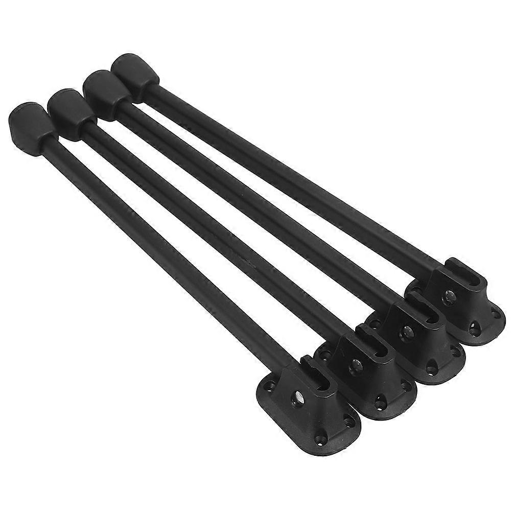 Black Folding Table Legs Desktop Support for Dining Table 4Pcs Heavy Duty Replacement