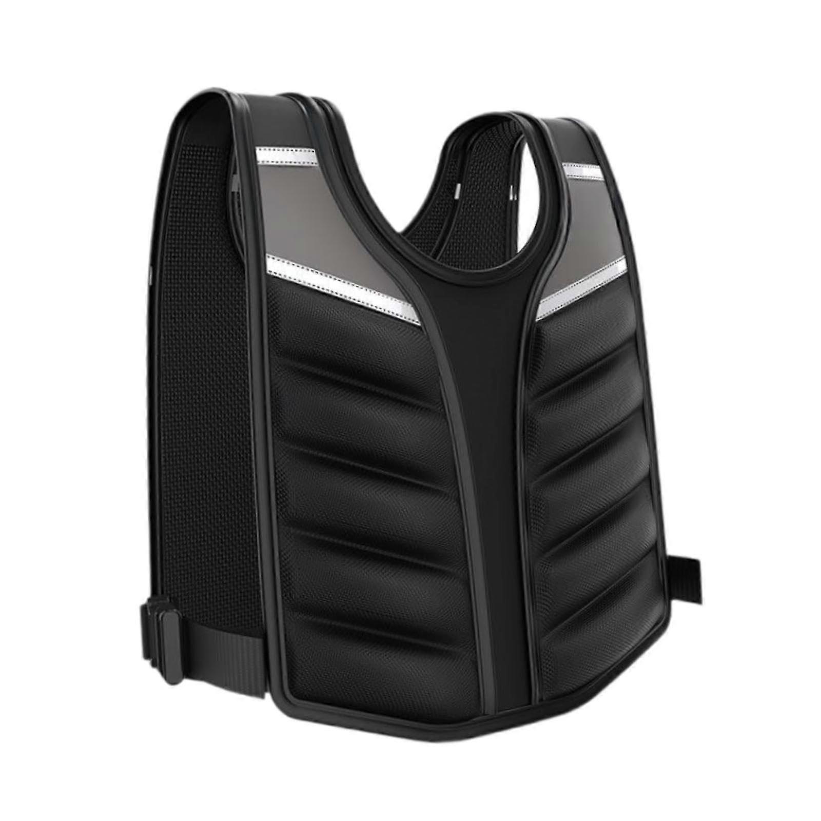 Adjustable Weighted Vest with Reflective Stripes, Box, Vest Coat Fitness 15 Pounds