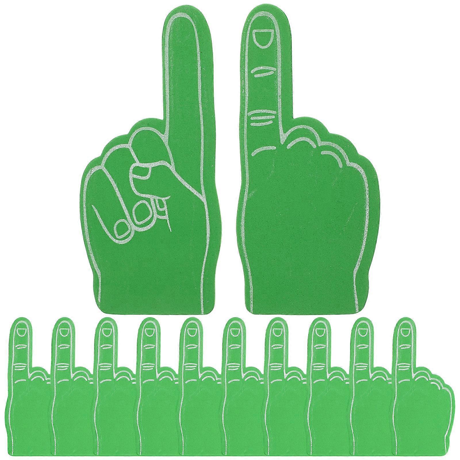 Party Noisemakers for Cheerleading and Sports Games Team Spirit Display 13.00X6.00X0.40cm 12Pcs