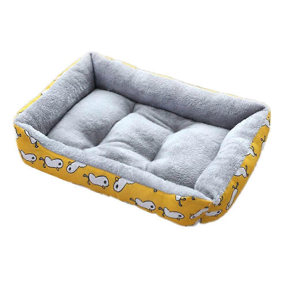 Dog House for Indoor Dog Beds Puppy Bed Cat Cave Beds Dog Sleeping Bags Cat Bed Kitten Bed Warm Cat Bed Dog Bed 3, Yellow 3 Yellow