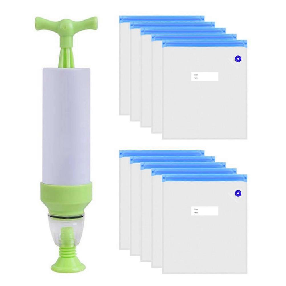 FRCOLOR 10pcs Vacuum Storage Bags for 3D Printer Filament Compression with Pump