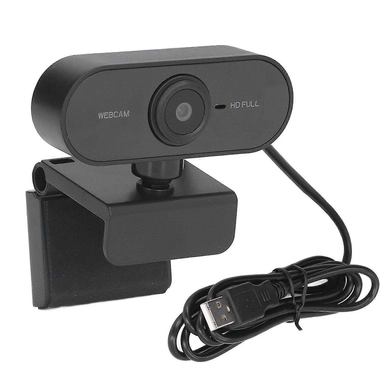 Web Camera HD 1080P Noise Reduction Auto Focusing Easy Installation Wide Compatibility Computer Webcam