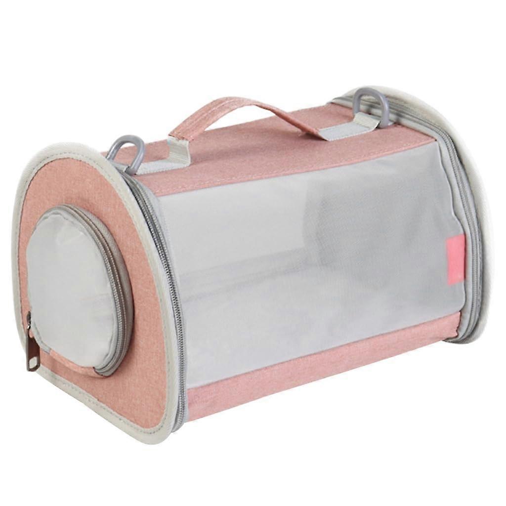 Pet Carrier Bag for Small Animals, Portable Hamster and Bird Travel Tote with Window, Outdoor Compatible, Lightweight Design