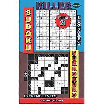 Killer Sudoku Puzzles und Sukrokuro : Extreme Levels. Version für Erwachsene
