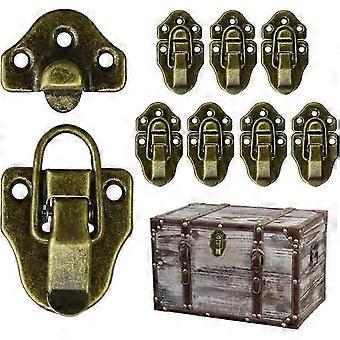 8 Pack Retro Box Buckle Case Spænde Spænde Til Værktøjskasse Kuffert Aoko