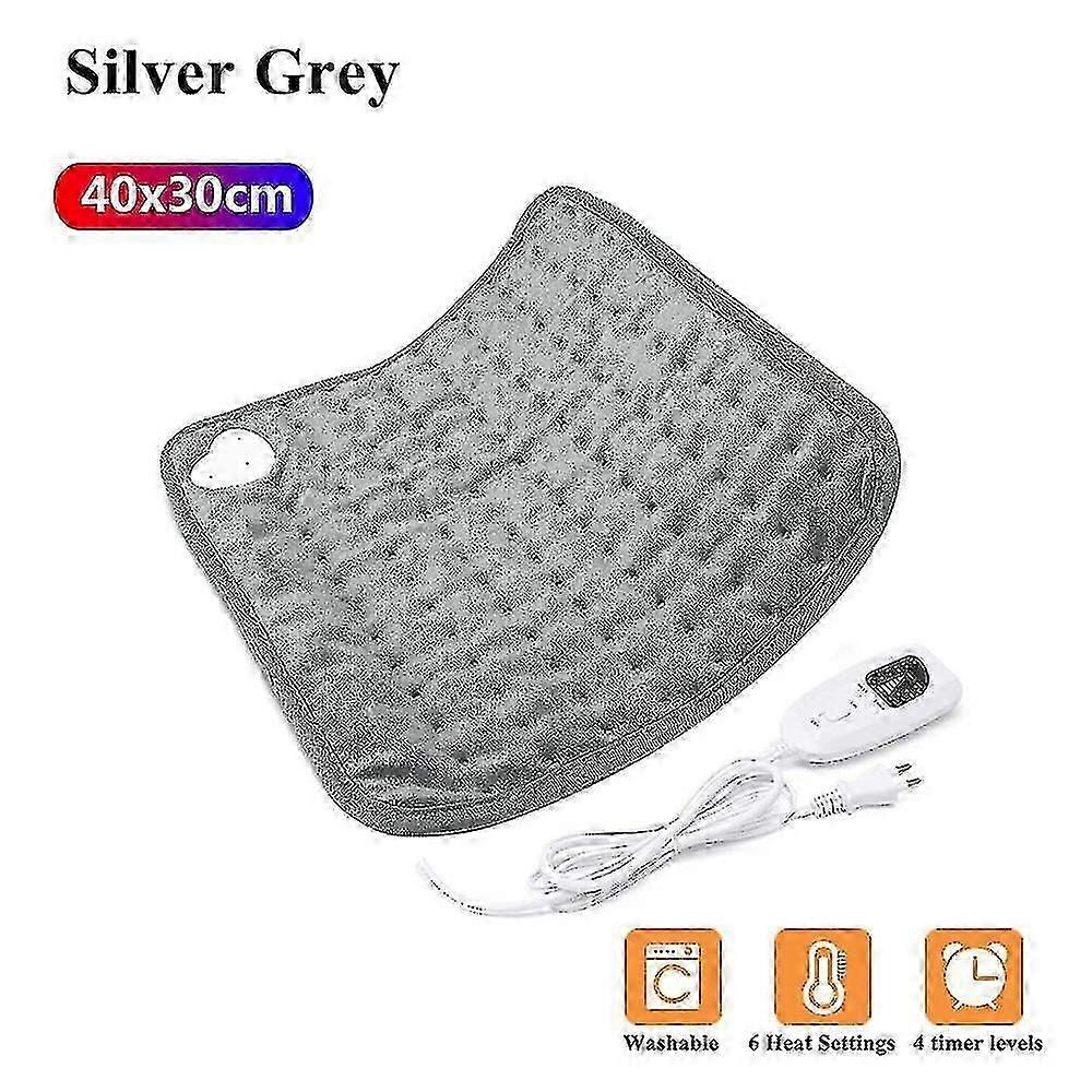 110v-240v Electric Heating Pad Blanket Timer Physiotherapy Heating Pad For Shoulder Neck Back Spine Leg Pain Relief Winter Warm