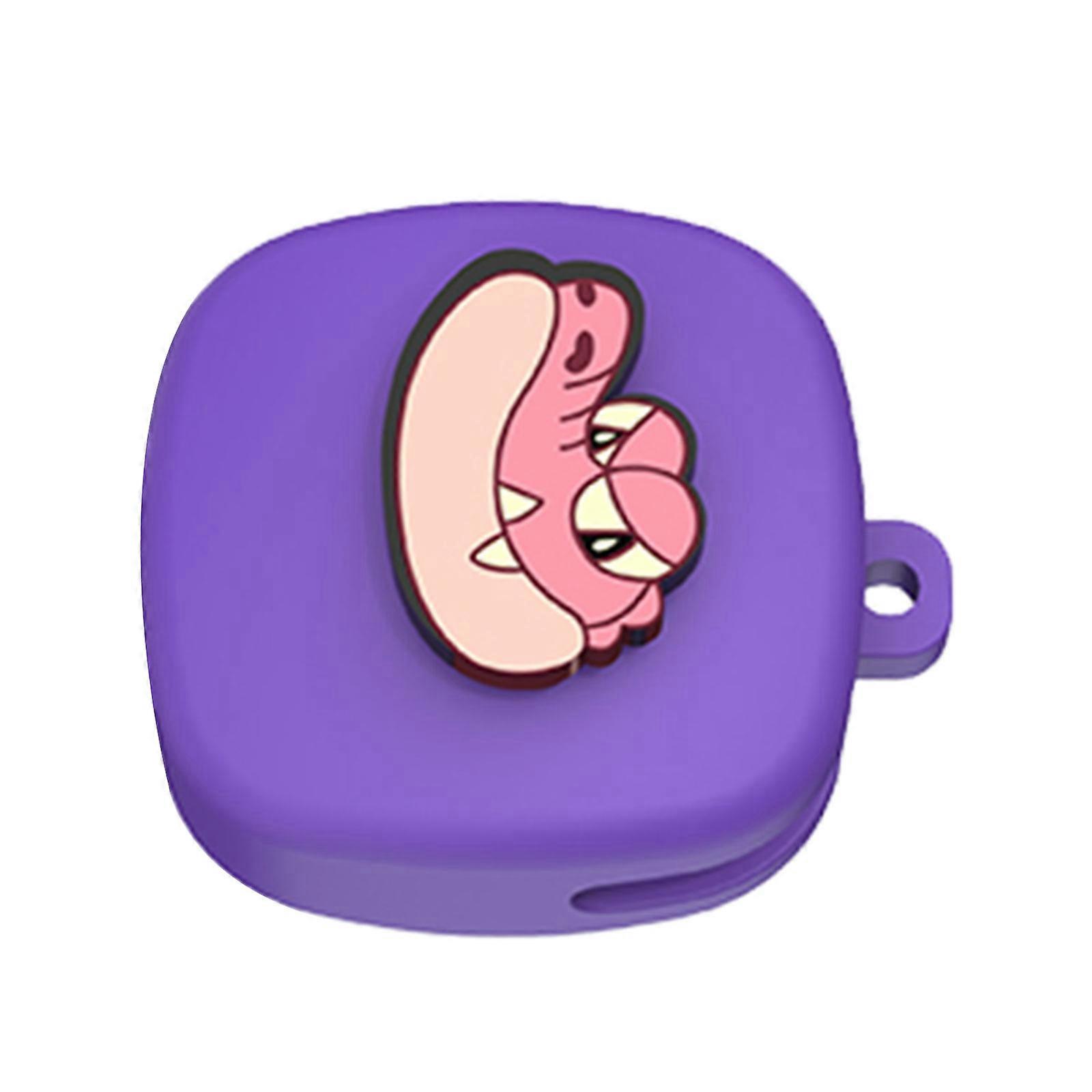 240W Powerful USB C Data Cable 20cm Storage Case Silicone Construction Charging Cable Fast Speed Data Transfer Cord  Purple