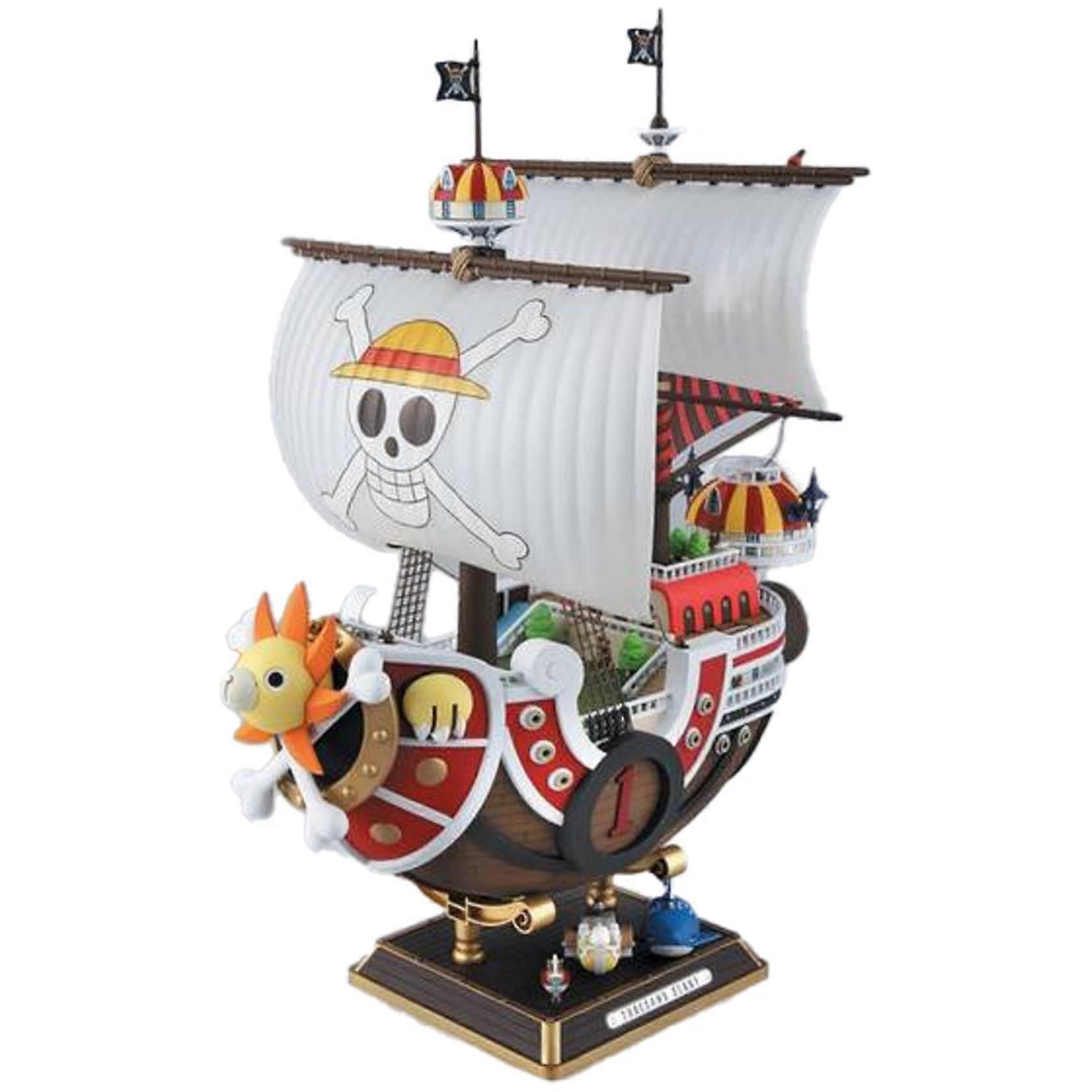 Model Kit Ship Thousand Sunny 30 cm New World Scale Plastic Assembly Model for Collectors