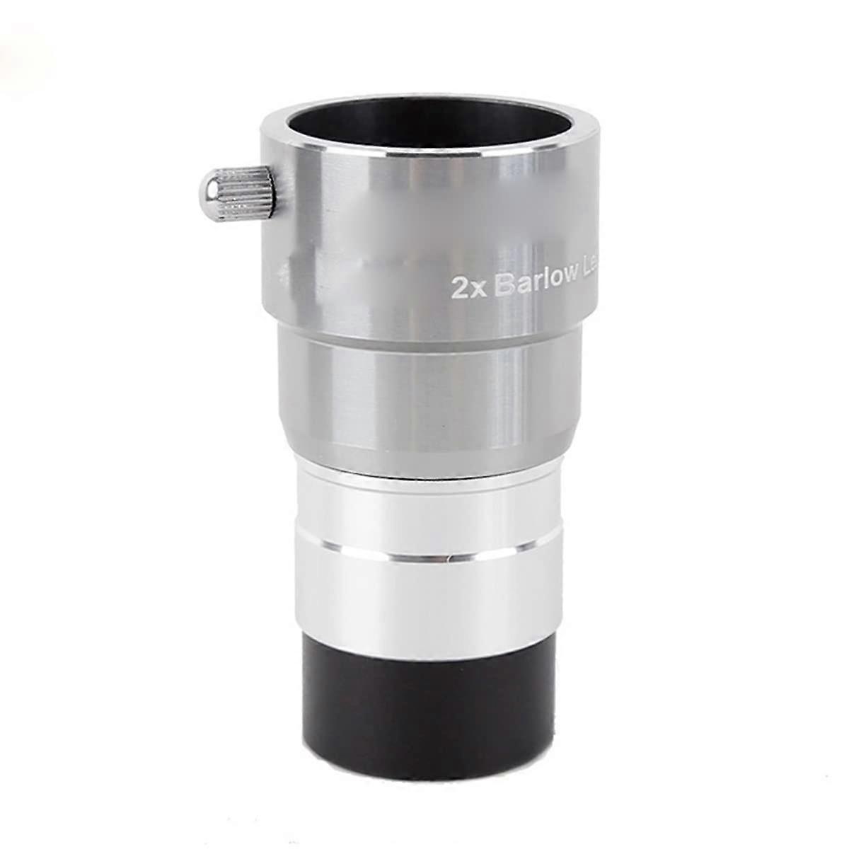 Microscope 2x Eyepiece 1.25 Inch 31.7 mm Astronomical Eyepiece for Telescopes and Microscopes, High-Resolution Optics