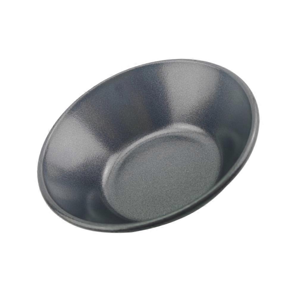 Egg Tarts Mold Round Shape Baking Tool for Baking 5Pcs Black Cupcake Cups