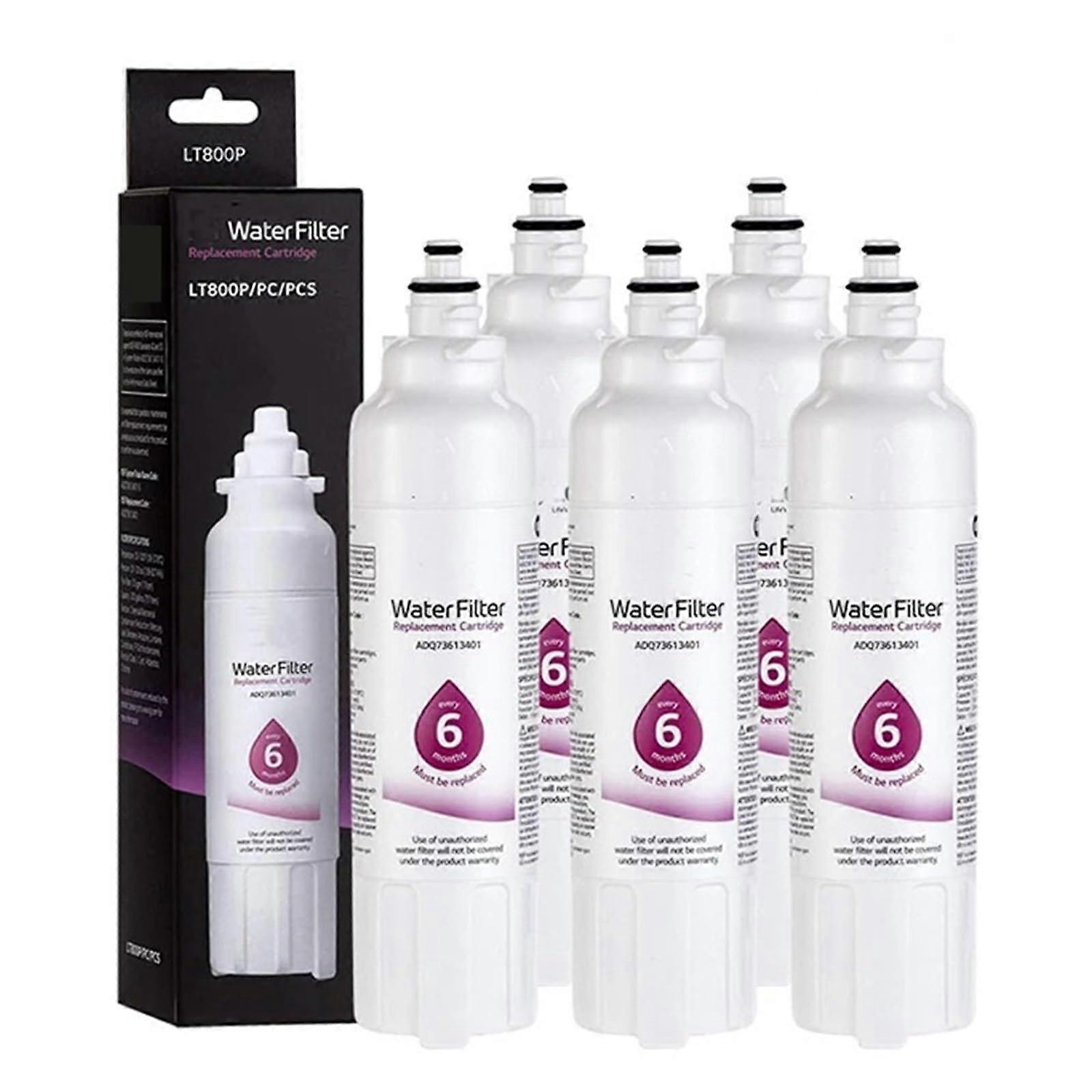 the refrigerator water filter LT800P, applicable models ADQ73613401S LT800PC, ADQ73613402, compatible with Kenmore, 9490 (5 PCS).