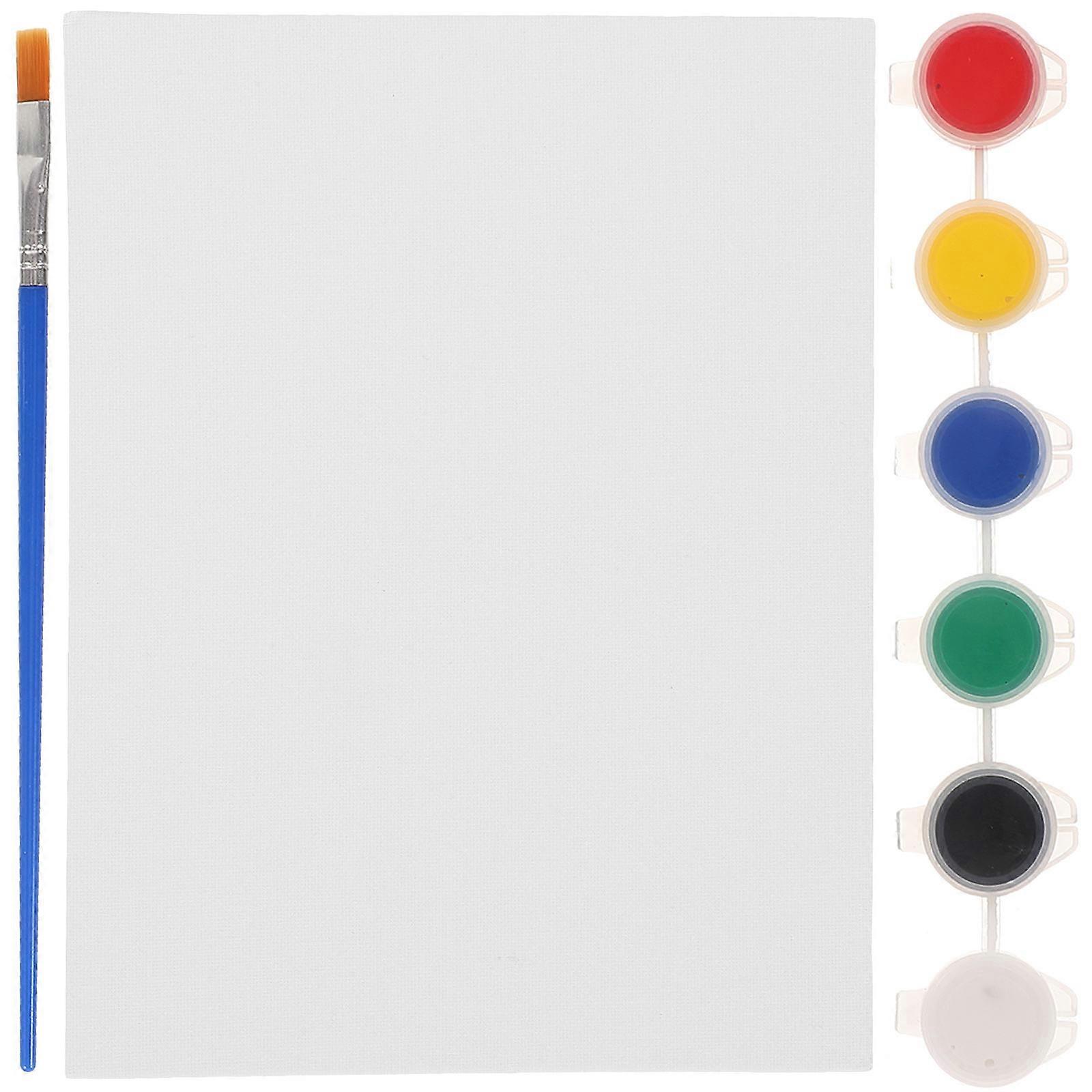 Painting Supplies For Artists Canvas Panel Set Simple Modeling Hobbyists Gift Giving 1Set