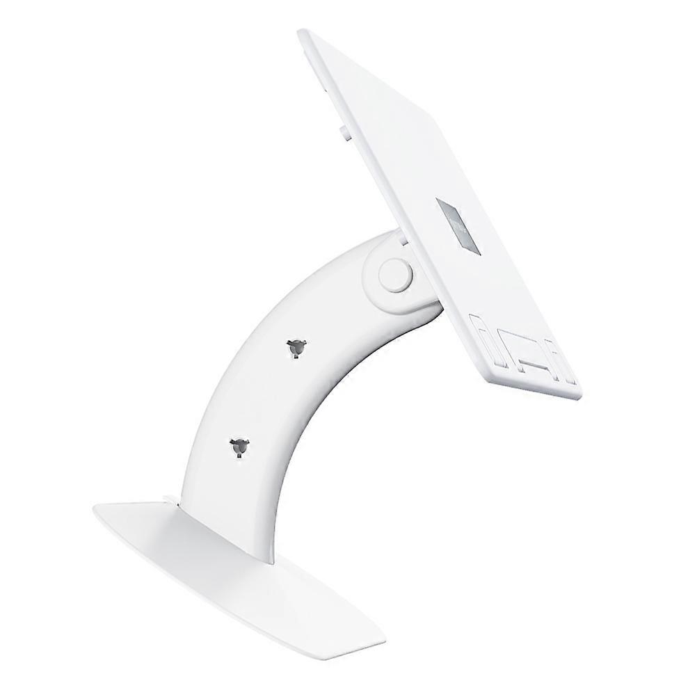 Ergonomic Laptop Stand For Office Use In White With Multipurpose Adjustable Angle 1Pack