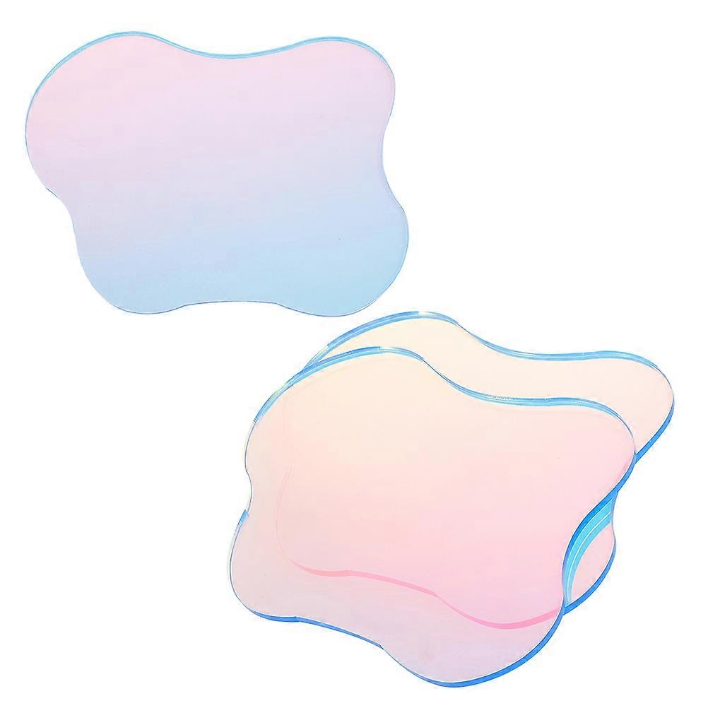 Coffee Coaster 3Pcs Multi Functional Acrylic For Office Use Modern And Decorative Plate With Fine Craftsmanship