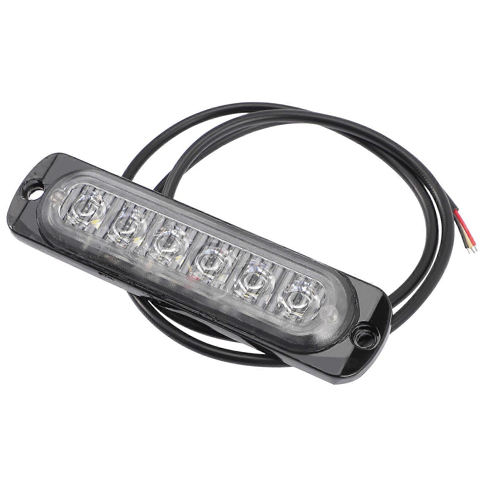 Thin Flat Strobe Light For RV And Motorcycle With Fast Response Time And 27.6X1.2X1.1In Size 1Pack