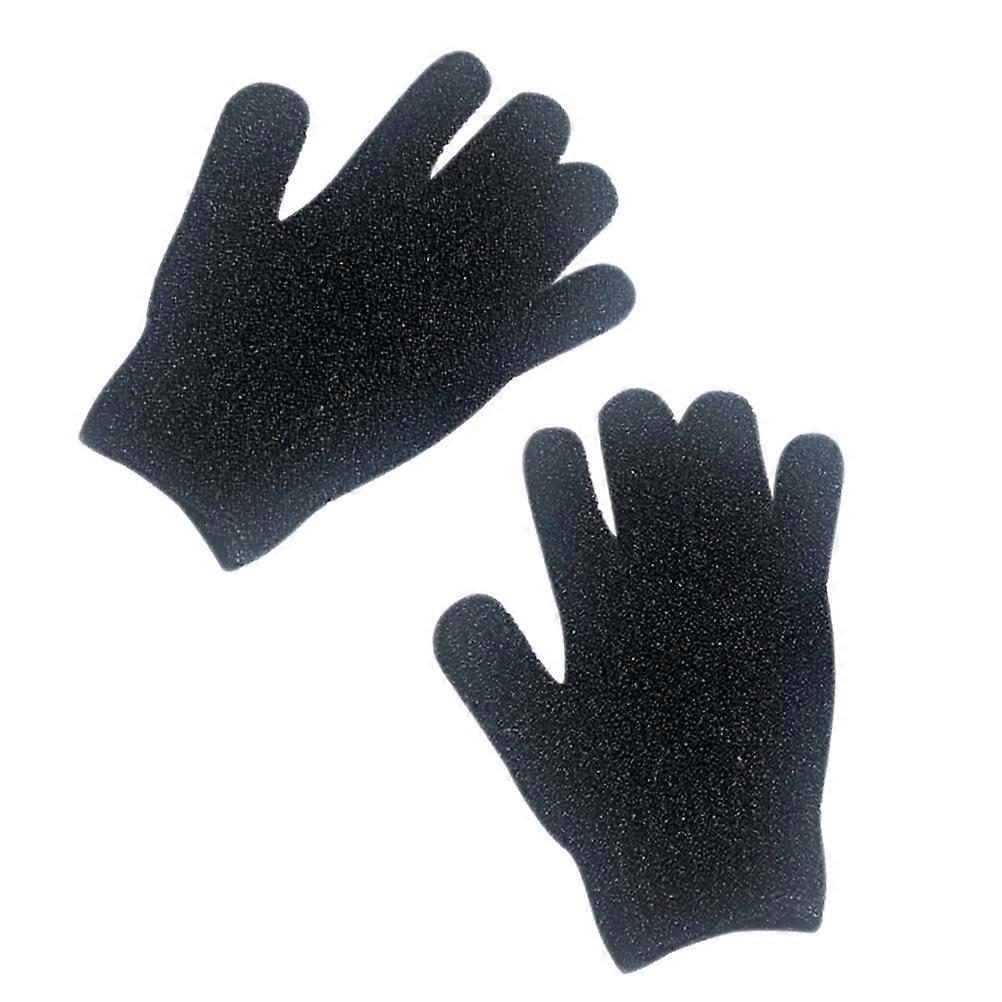 Exfoliating Gloves for Bath & Shower   Textured Nylon Scrubbing Mitts for Deep Cleansing and Dead Skin Removal