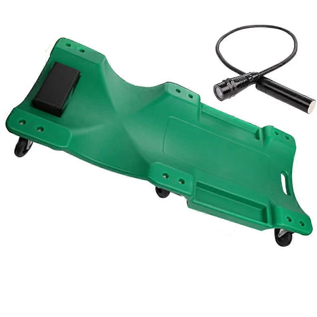 Garage Rolling Board, Mechanic Creeper, Ergonomic Vehicle Lying Board, Car Tools, for Car Mechanics (Green)
