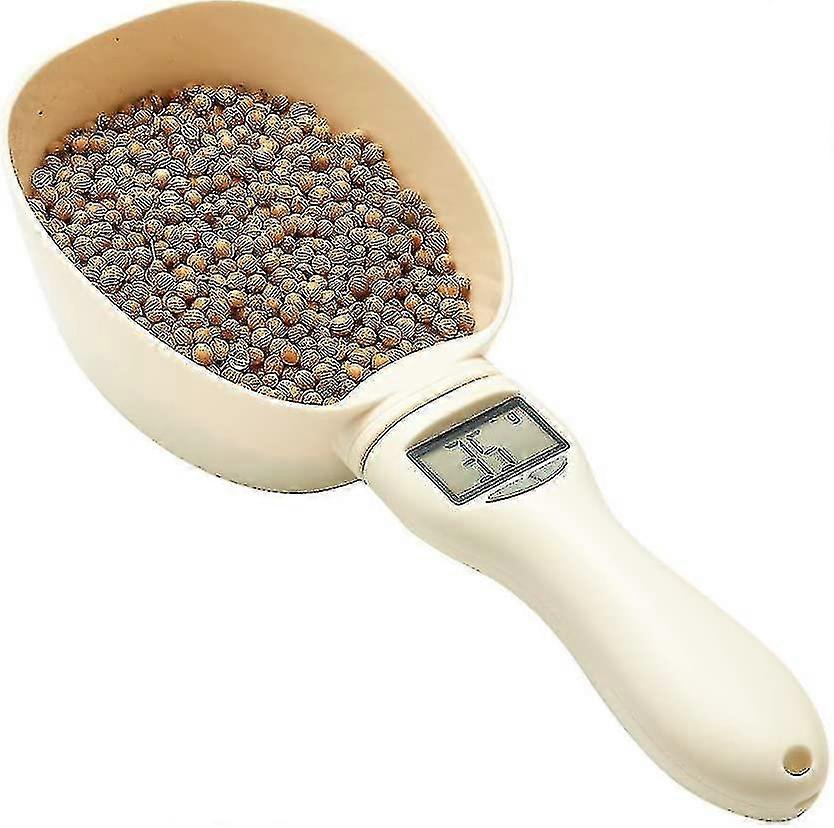 2025 Pet Food Measuring Scoop Cup Detachable Cat Food Scooper Digital Scale Spoon With Lcd Display