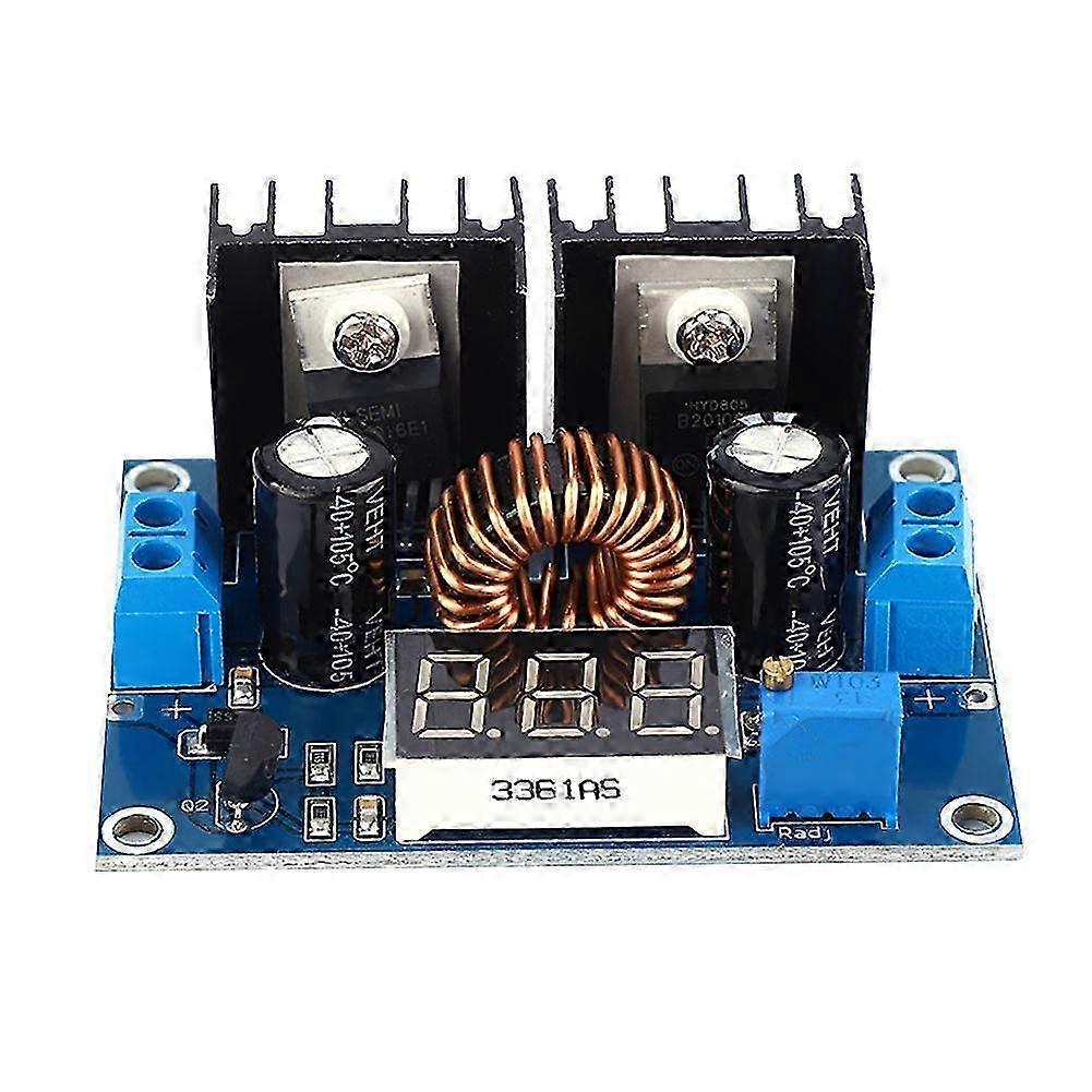 2025 DC Adjustable Step-down Power Module XL4016 8A 180KHz(#1with Digital Display)