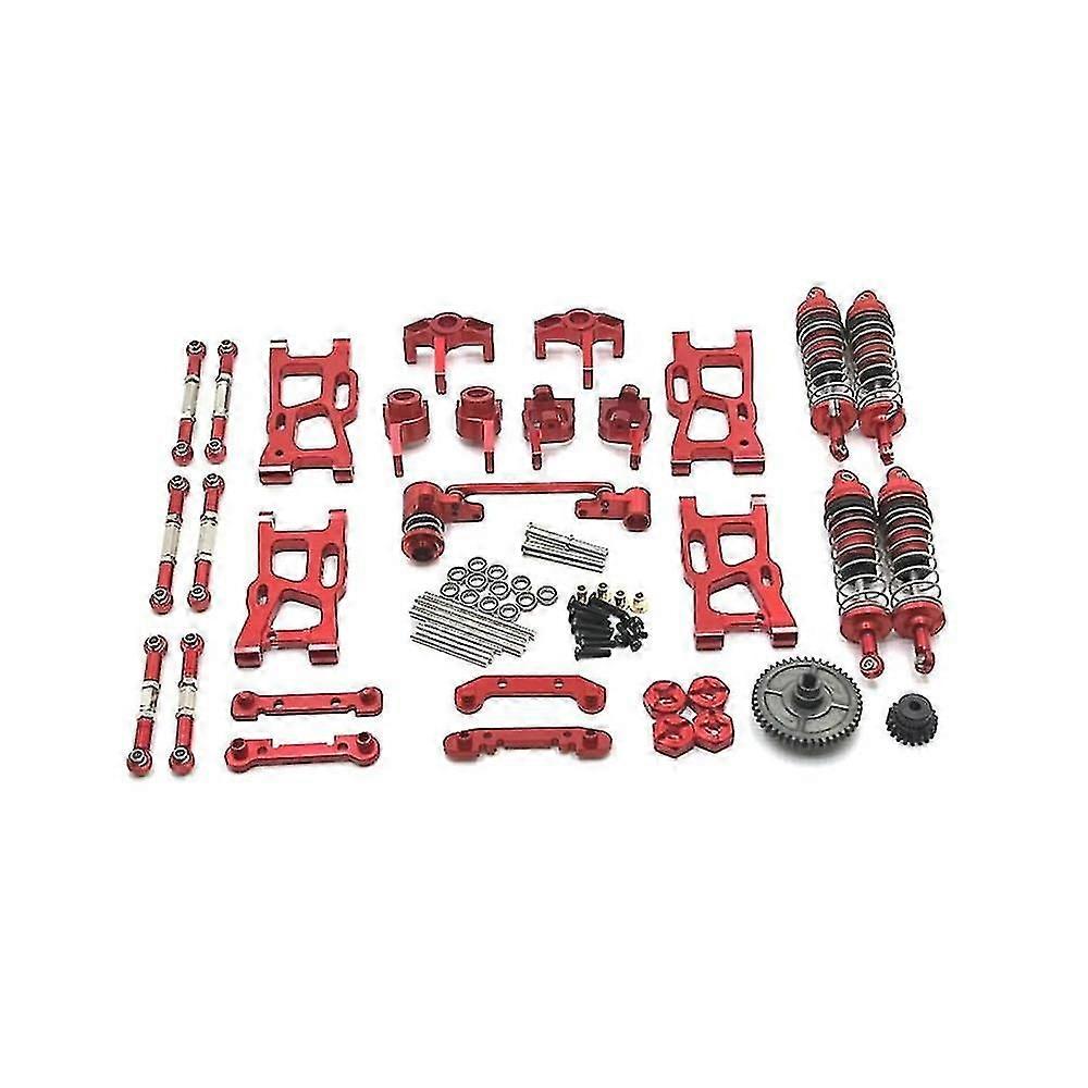 طقم أجزاء ترقية معدنية ل 144001 124007 144010 124017 124019 -001 -006 Am-x12 RC Car ، 1