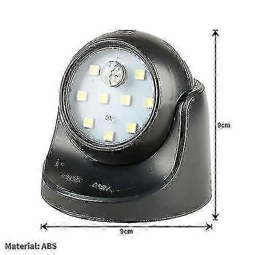 2025 360 Battery Power Motion Sensor Security Pir Led Light Garden Indoor Outdoor