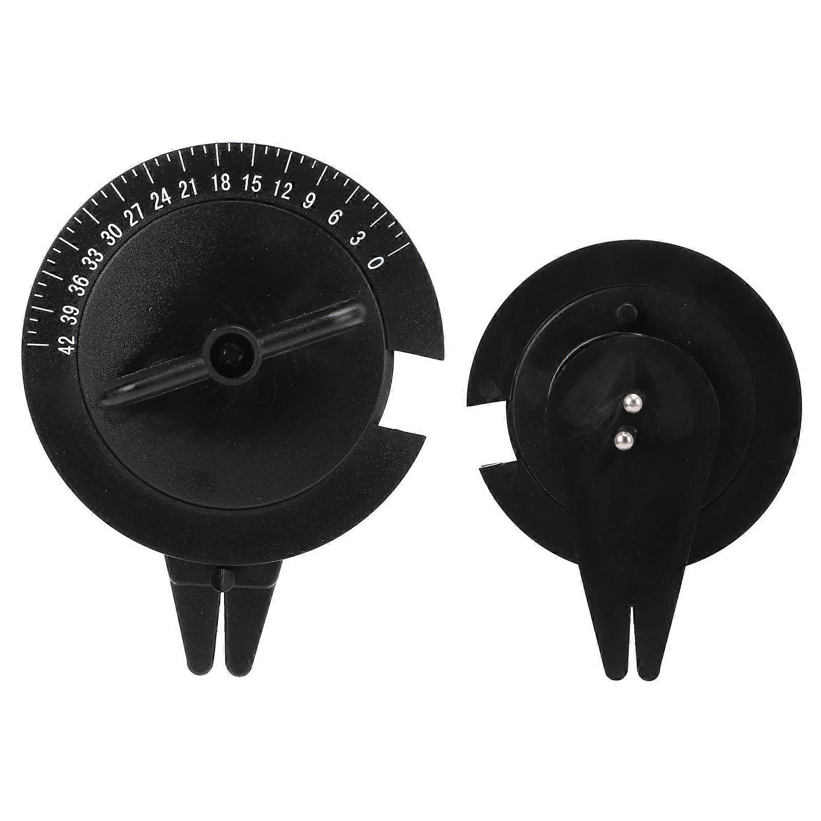 Badminton Racket Tension Calibrator Plastic Badminton Racket String Meter String Machine Tools Black