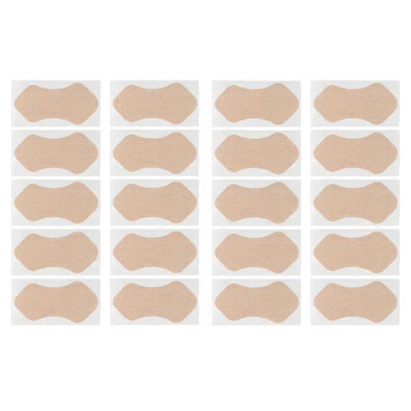 20 pcs Armpit sweat pad Soft portable Odorless Breathable sweat-absorbing underarm