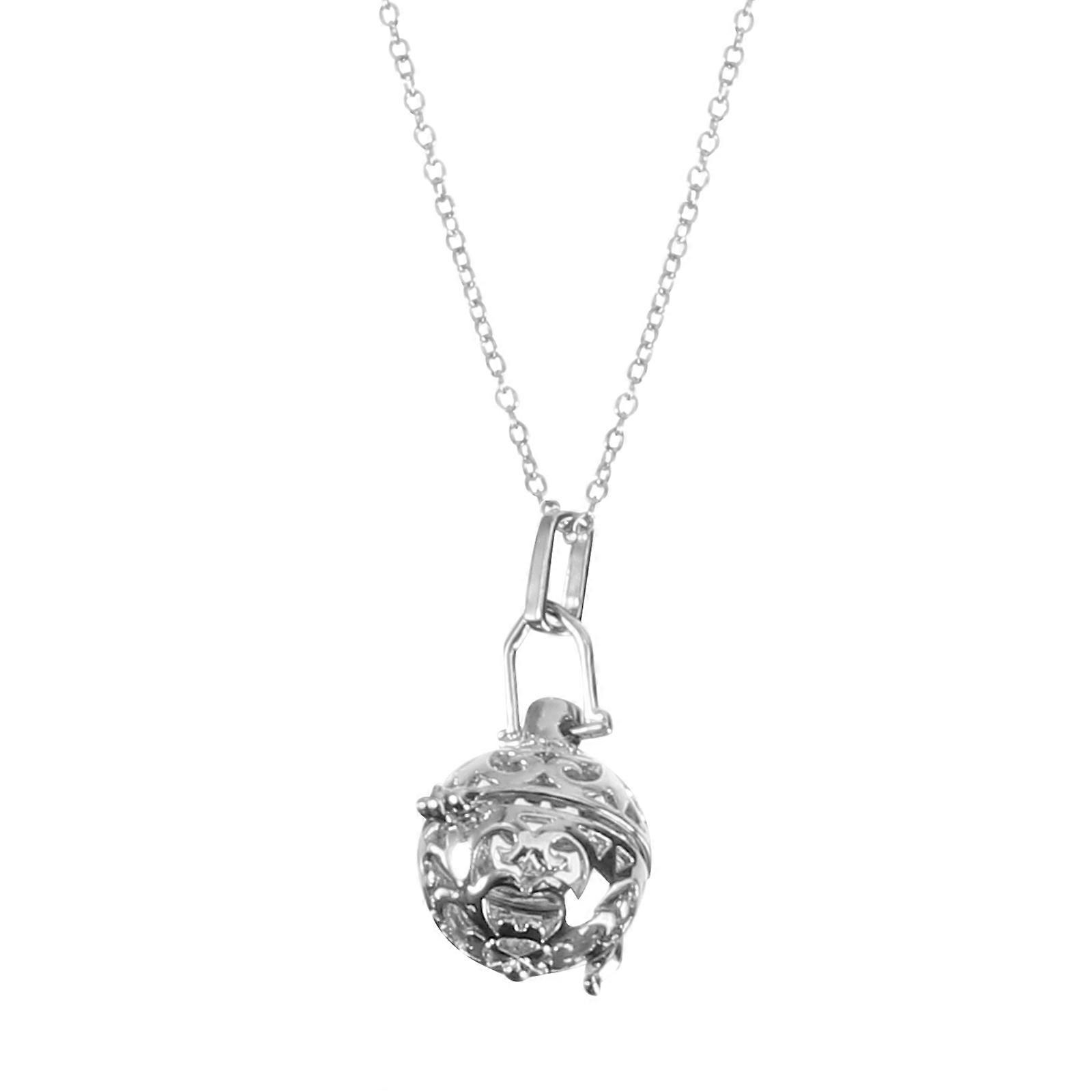 Aromatherapy Diffuser Necklace, Durable Copper Locket with Scent Pads for Freshness