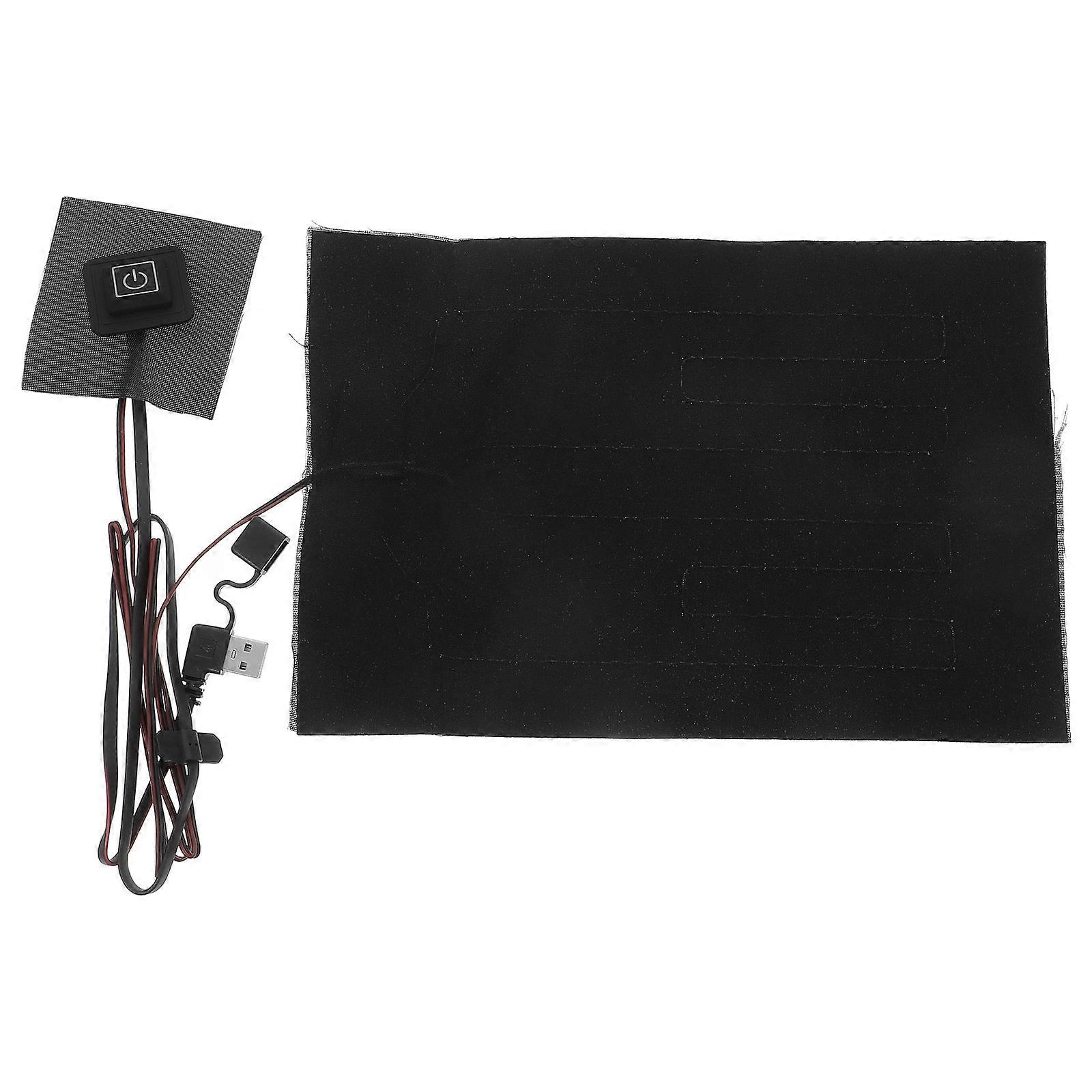 USB Reptile Heating Pad with Adjustable Temperature Control for Turtles, Geckos, Crabs and Small Pets