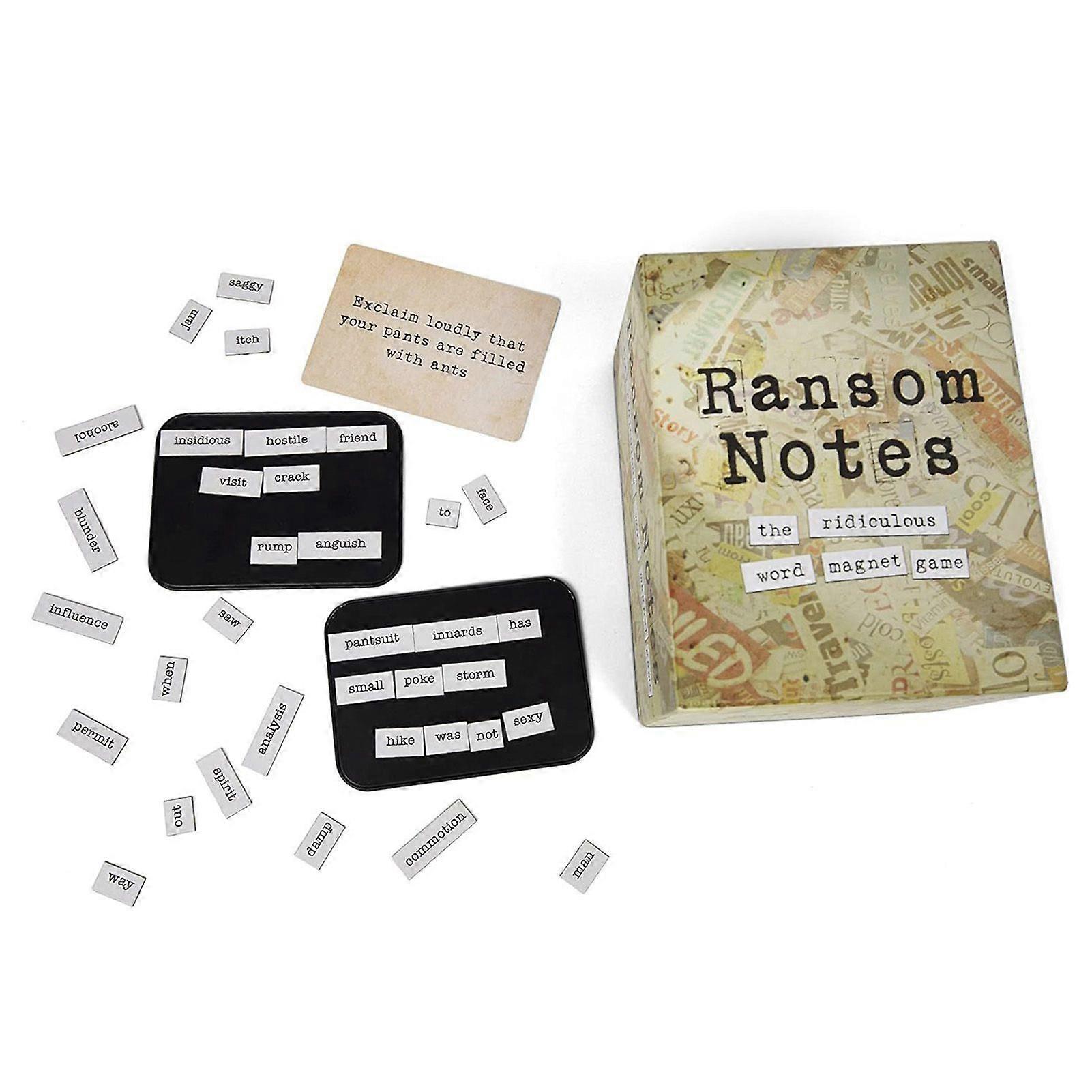 Ransom Notes Expansion Pack A Witty Word Combining Challenges for Gatherings Humor for Holiday Parties