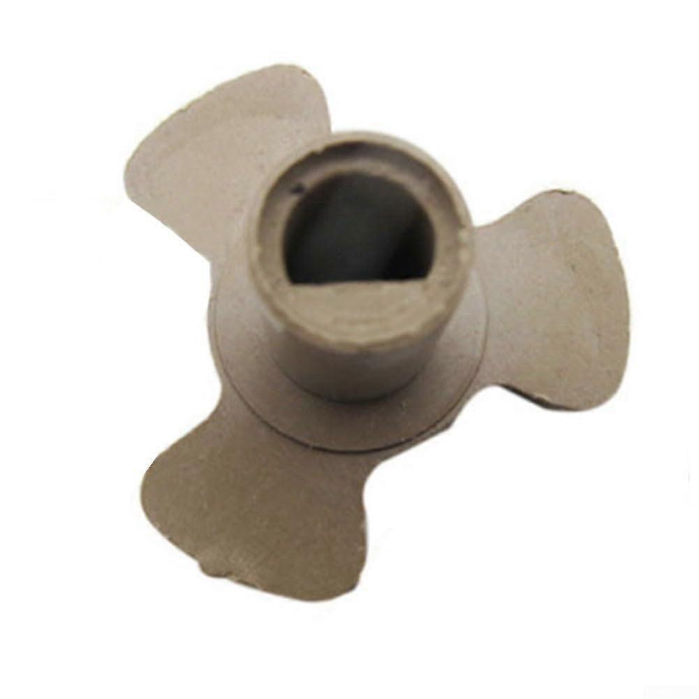 Microwave turntable accessory with Yshaped frame and rotating core for secure fit and smooth rotation (short).